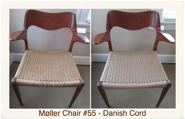 Danish Cord Chairs  Heritage Basket Studio